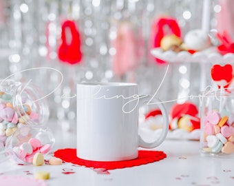 Download Heart Mug Mockup Etsy