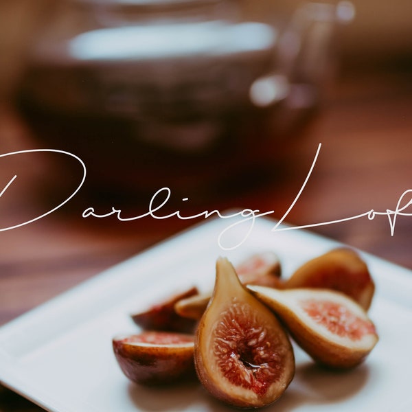 Styled Figs Stock-Food Photography-Instagram-Pinterest-Bloggers-Webiste-Breakfast Scene-Styled Photo-Tea Pot-Dreamy Scene-Warm tones-Fruit