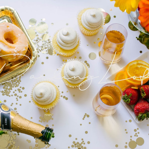 Champagne - Donuts - Stock Image - MockUp   Bachelorette - Party-Baby Shower - Photography - Wedding - Confetti - Instagram - Social Media