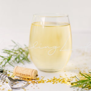 9oz Wine Glass Mockup - Stemless Wine Glass - White Background Mockup- Product Photography - Lifestyle Mockup