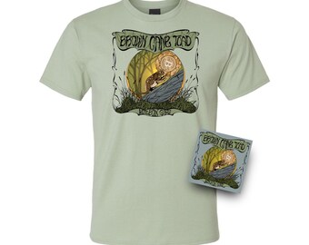 COMBO: NUOVA confezione con maglietta e CD dei Brown Cane Toad dei The Woodbox Gang.