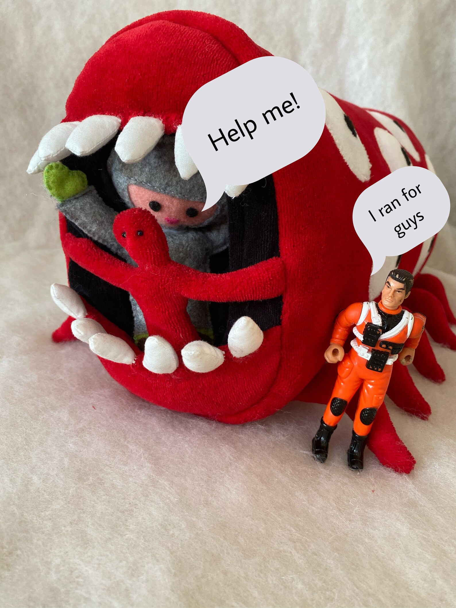 Train eater plush toy monster Etsy