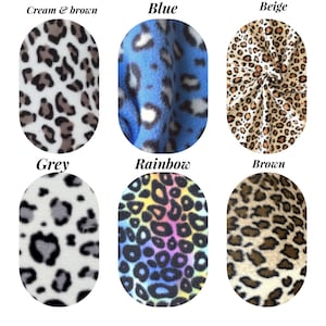 Maglione in pile leopardato per bassotto: tuta per cani idrorepellente immagine 9