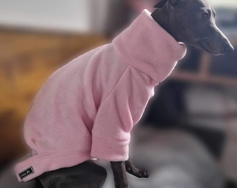 Italian Greyhound Fleece Jumper: Water & Mud Repellent Dog Jacket