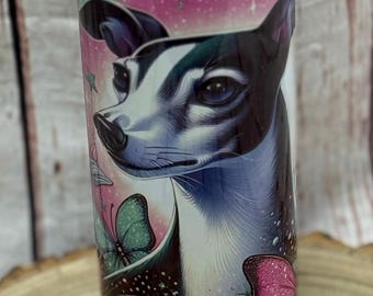 Italian greyhound 20oz Skinny Tumbler: Dog Breed Water Bottle