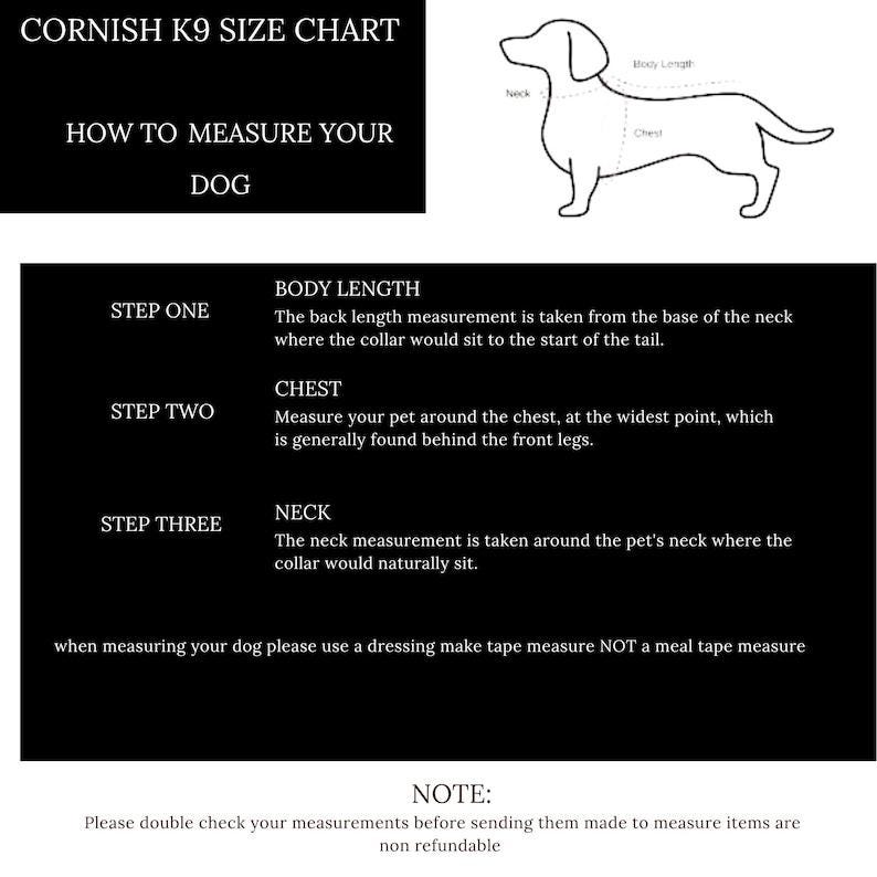 Waterproof Quilted Dachshund Dog Coat: Fleece Lined, Belly Covering image 7