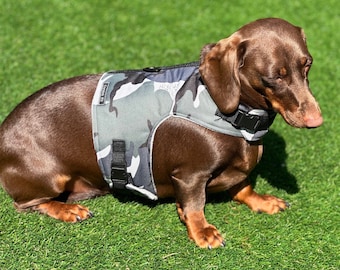 Waterproof Dachshund Harness: Fleece Lined, No-Rub Design