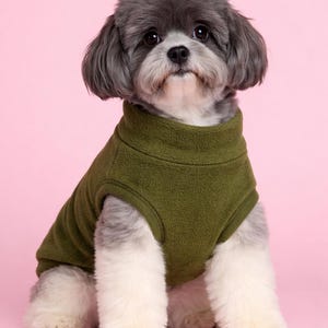 Personalized Dog Fleece Jumper: Water & Mud Repellent, Breathable Slip-on Coat