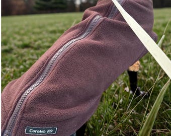 Jersey polar para perro salchicha, chaqueta con cremallera para perro salchicha