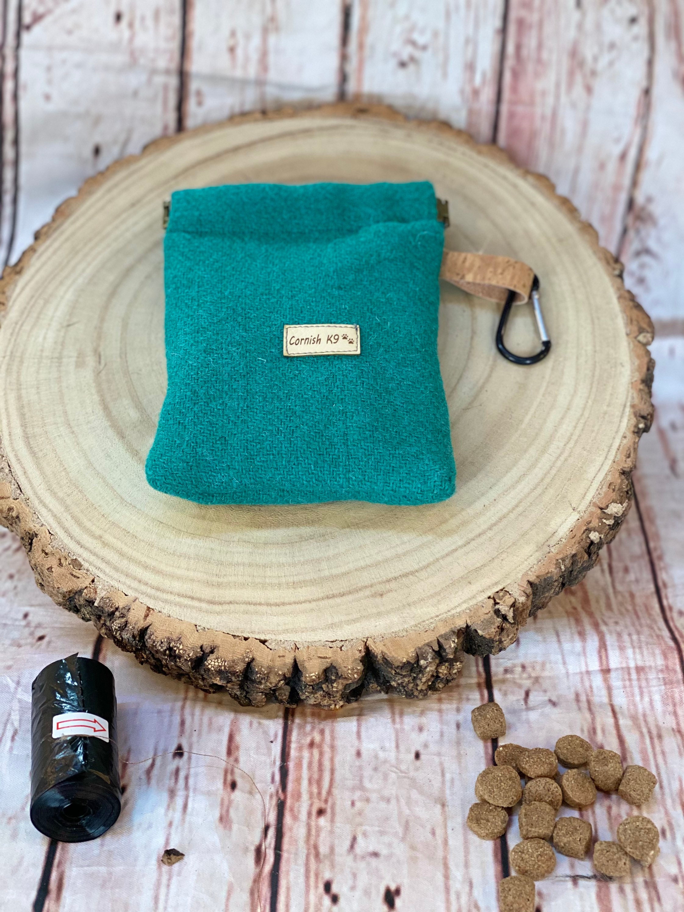 Harris Tweed Dog Treat Bag Dog Treat Bag Dog Poop Etsy