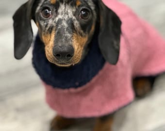 Double Layered Dog Drying Robe: Absorbent Cotton Terry Towelling