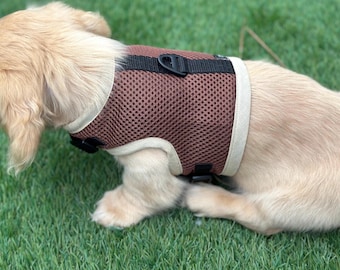 Dachshund harness ,dog harness ,dachshund dog vest , rub free harness