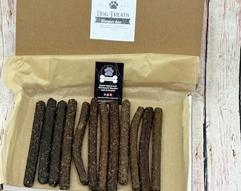Natural Dog Treat Sausage Box: Cornish K9 Grain-Free Variety