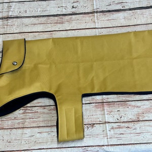 Waterproof Canvas Dog Coat: Fleece Lined Winter Pet Jacket