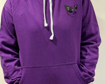 Embroidered Chihuahua Hoodie: Personalized Dog Lover Gift