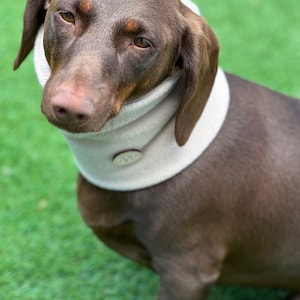 Dachshund Fleece Snood: Dog Neck Warmer