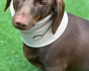 Dachshund Fleece Snood: Dog Neck Warmer