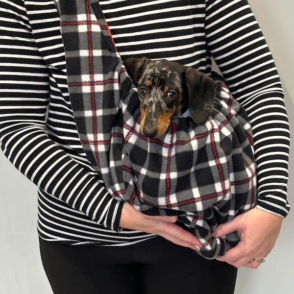 Dog sling carrier ,dog sling bag ,  italian greyhound ,sling ,dog travel carrier ,small dog sling carrier,dachshund sling carrier