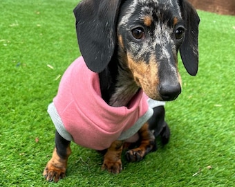 Dachshund Fleece Sweatshirt: Soft Washable Dog Jumper