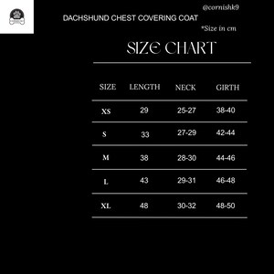 Waterproof Quilted Dachshund Dog Coat: Fleece Lined, Belly Covering image 6
