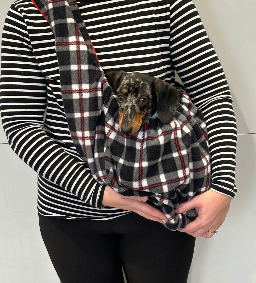 Dachshund Sling Carrier ,dog Sling Bag ,dachshund Sling Travel Carrier