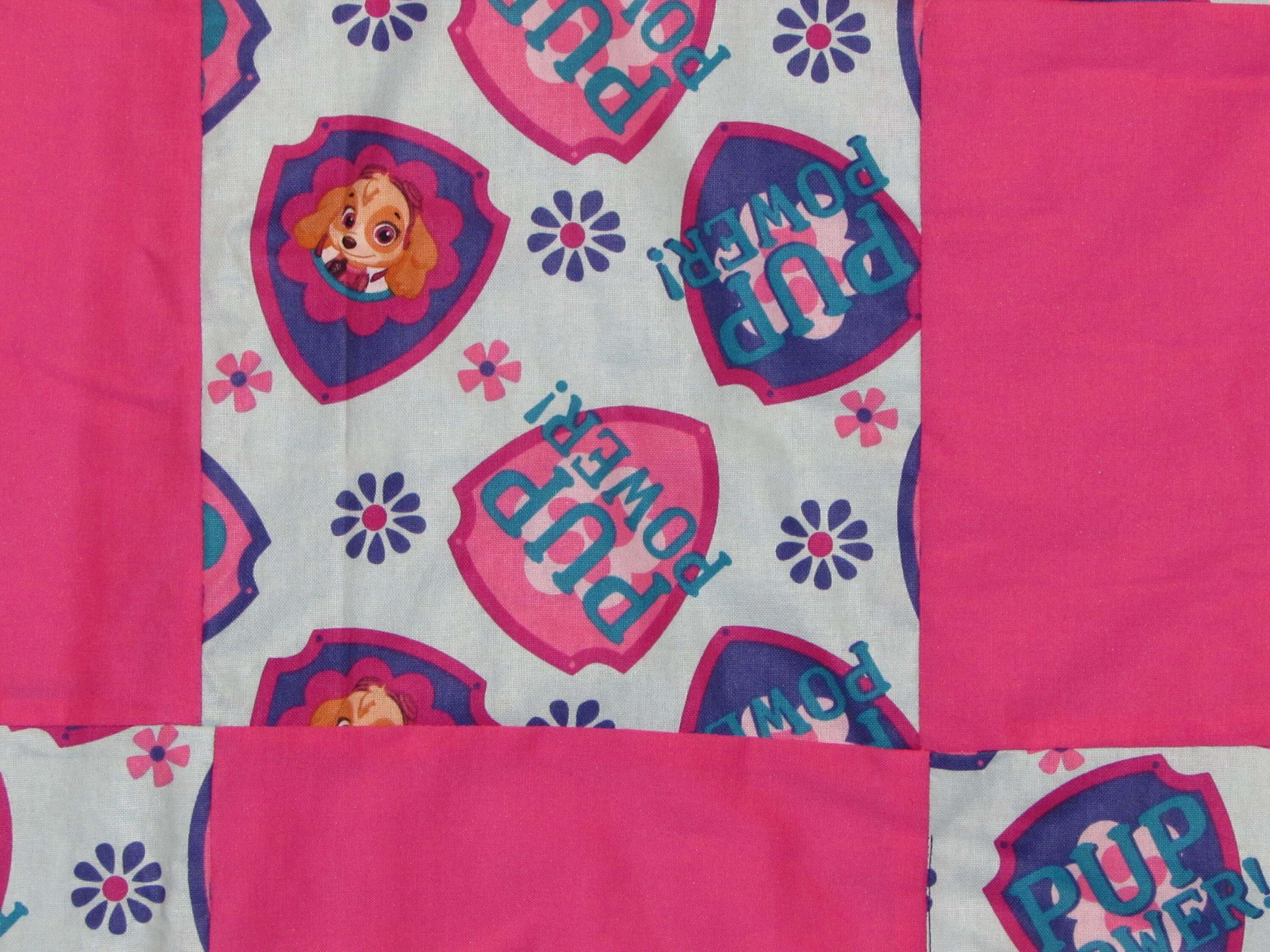 PAW PATROL GIRL toddler blanket Etsy