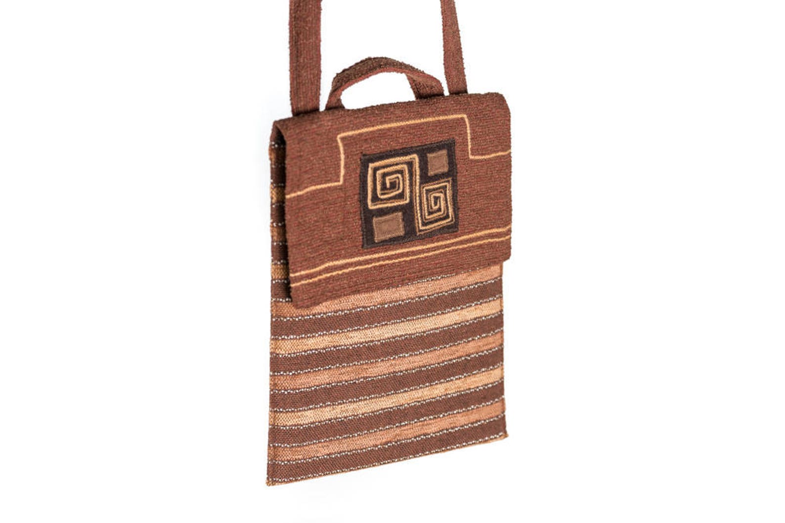 Brown Crossbody Bag iPad Air 2 Case Textile Travel Bag Etsy Sweden