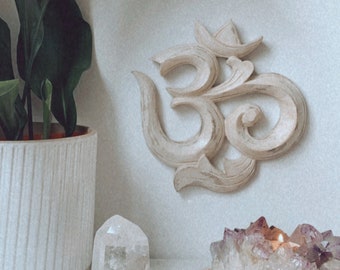 Spirituele Om voor meditatieruimte, yogastudio-inrichting - cadeau yogaliefhebber | Moederdagcadeau | yogacadeau | spiritueel decor | kerstcadeau