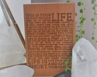 This Is Your Life Etsy This Is Your Life Etsy