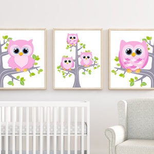 owl baby room decor