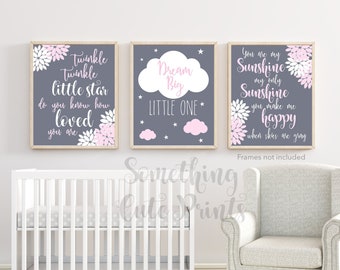 pink nursery accessories