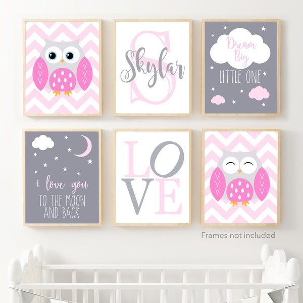 Baby Boy Owl Nursery Etsy