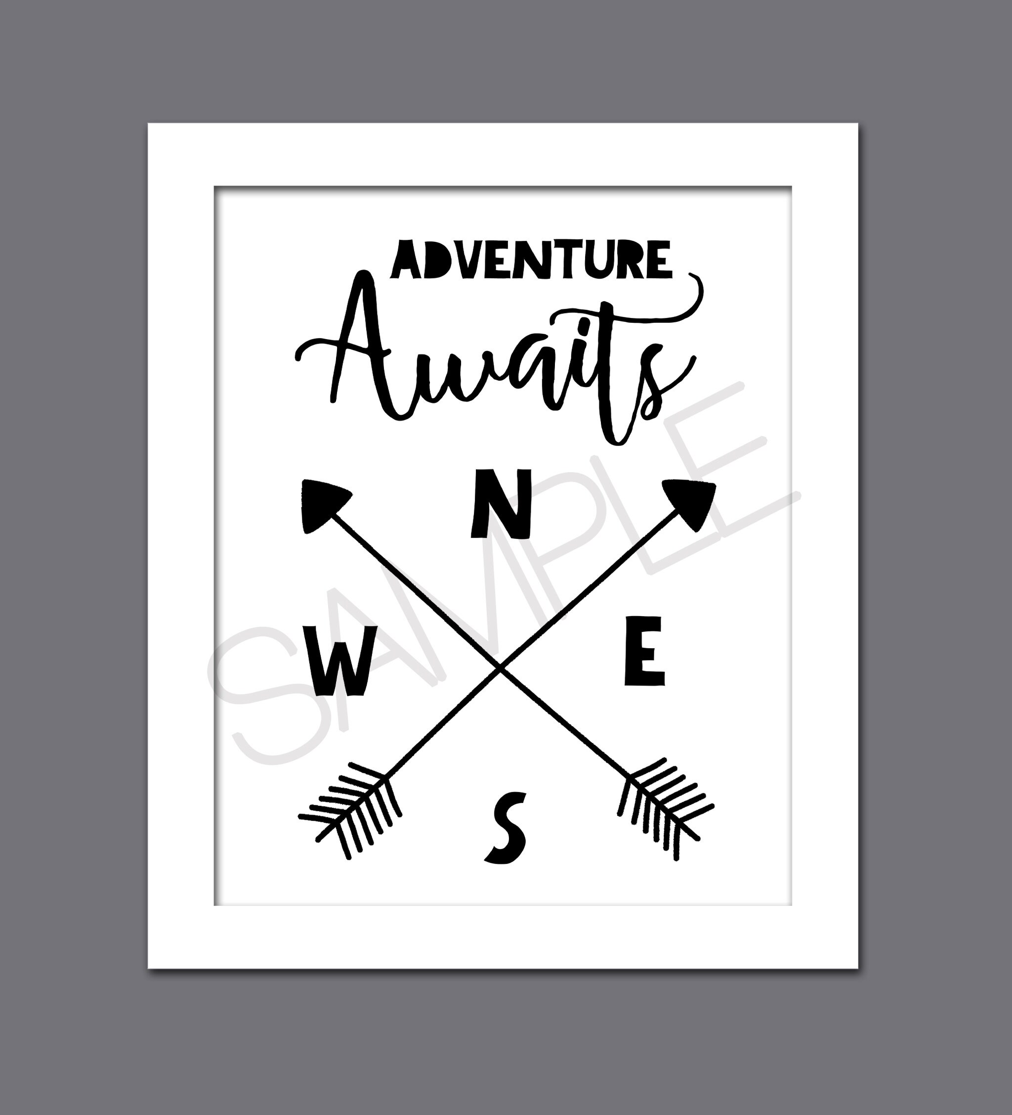 Nursery Decor Black and White Wall Decor Black and White Etsy