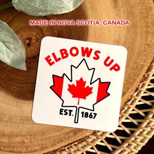 Stickers coudes en l'air, Stickers canadiens, Feuille d'érable, Coudes en l'air, Nouvelle-Écosse, Stickers, Support Canada, Stickers canadiens, Sticker HNE 1867