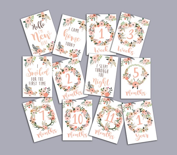 etsy milestone cards