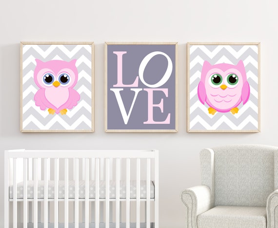 owl wall decor for nursery