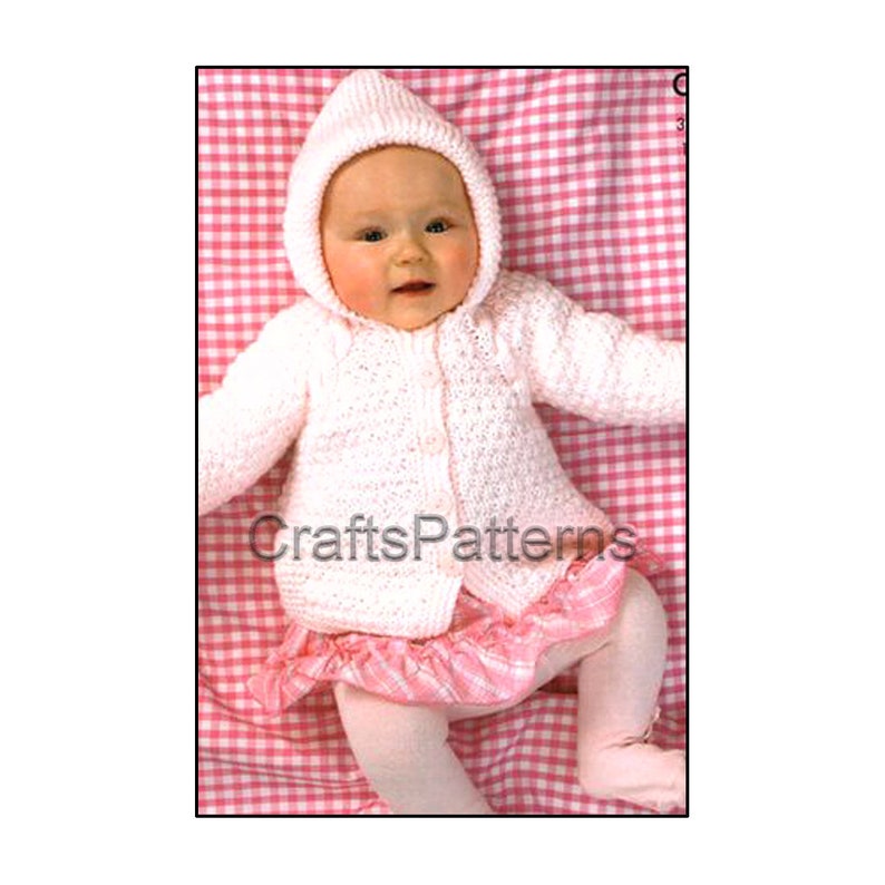 KNITTING PATTERNS Baby AllInOne or Hooded AllInOne Suit Etsy