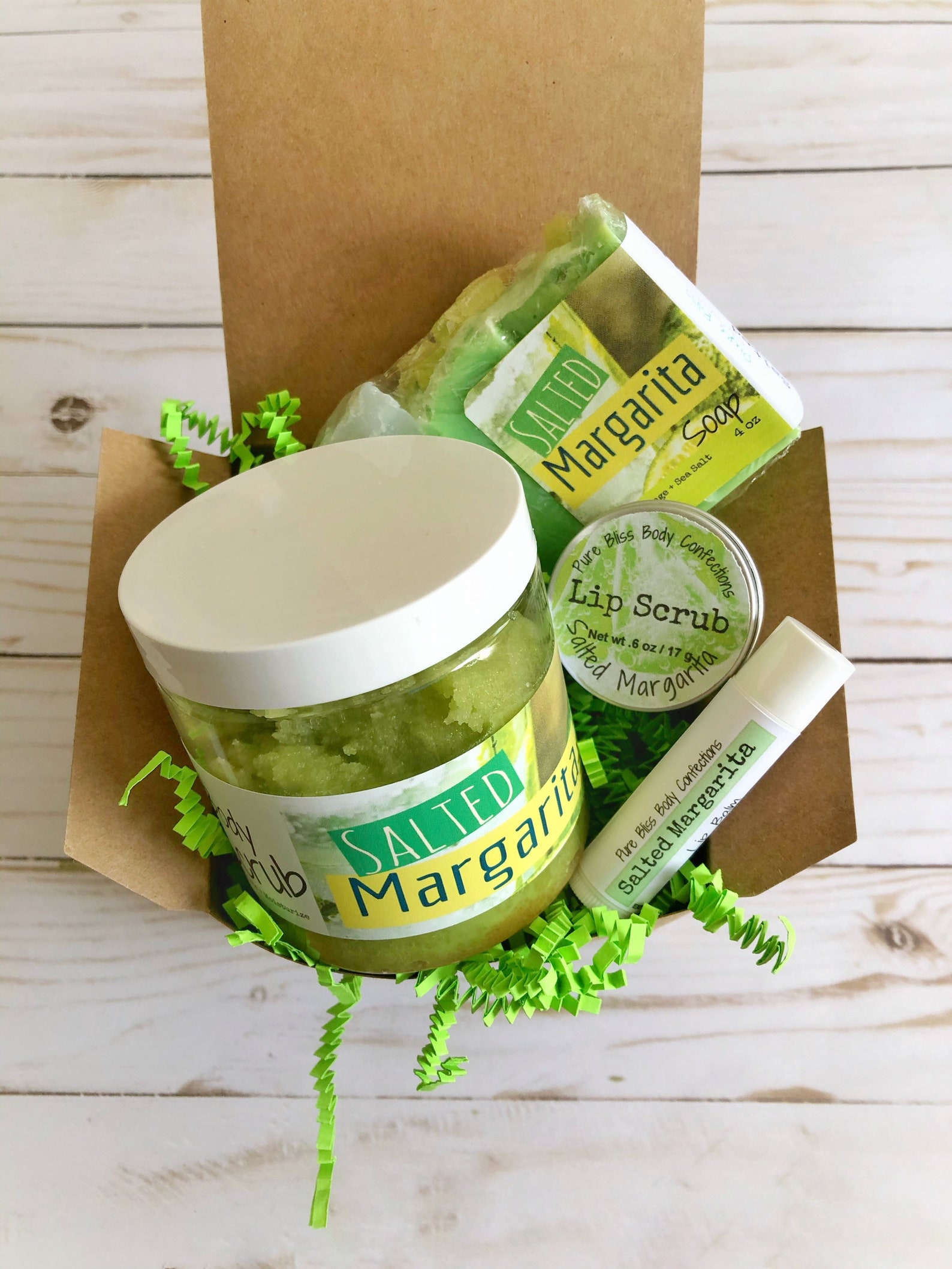 Margarita Gift Set Lime & Orange Scent Cocktail Bath Gift Etsy
