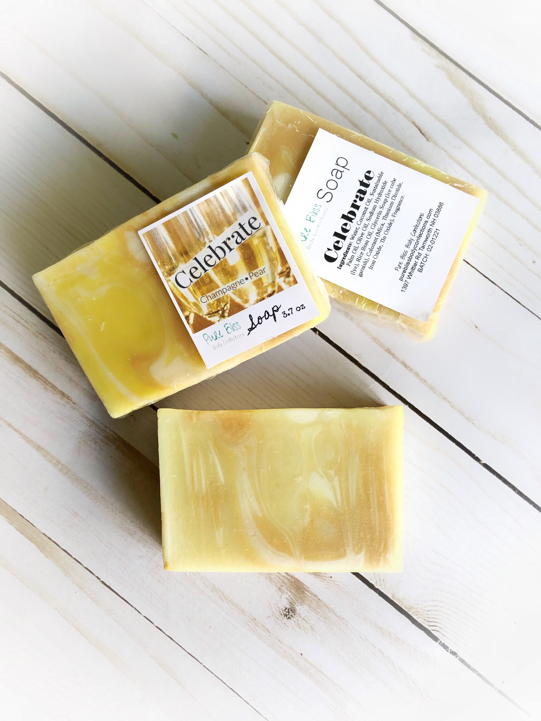 Champagne Pear Scent Celebrate Soap Congratulations Gift Cold Process Soap  - Etsy