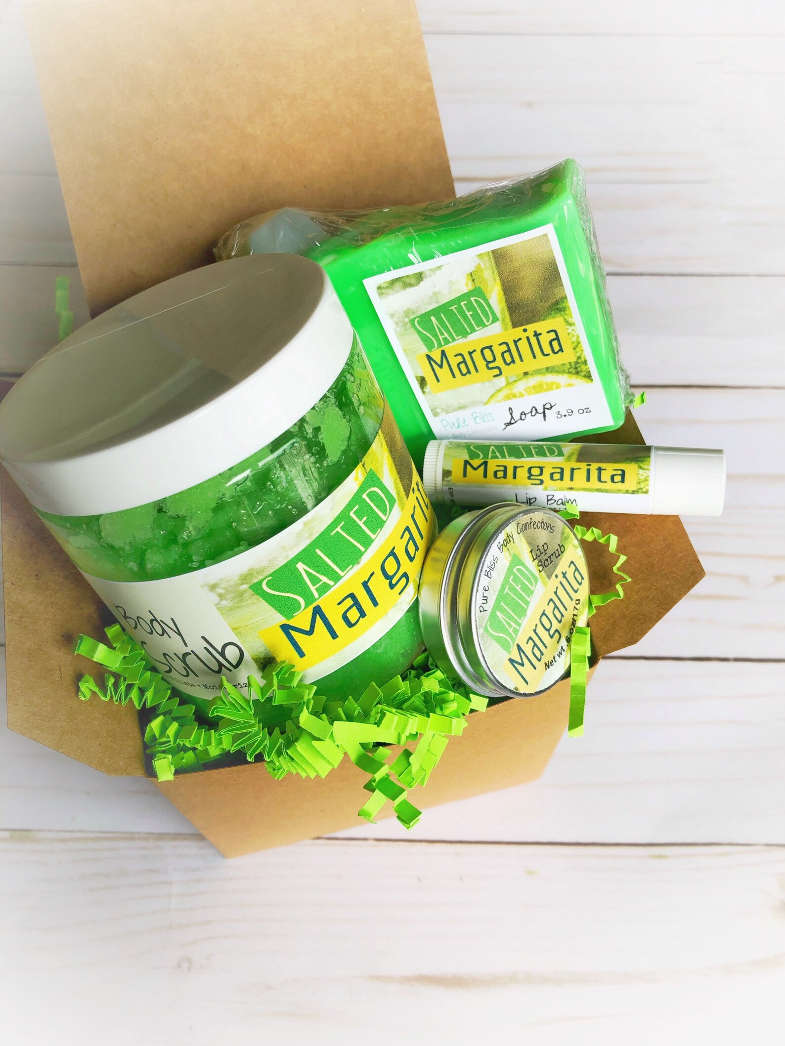 Margarita Gift Set Lime & Orange Scent Cocktail Bath Gift Etsy