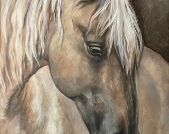 Horse Painting - Original Painting - Original Acrylic Painting