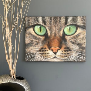 Cat Painting - Original Painting - Cat - Animal Painting - Acrylic Painting