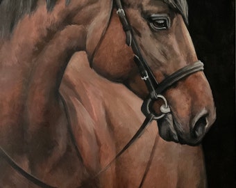 Horse Painting - Original Painting - Original Acrylic Painting