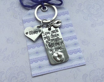 Baby Loss Keyring, sympathy gift, baby loss, angel baby, miscarriage,  bereavement gift, memorial keepsake