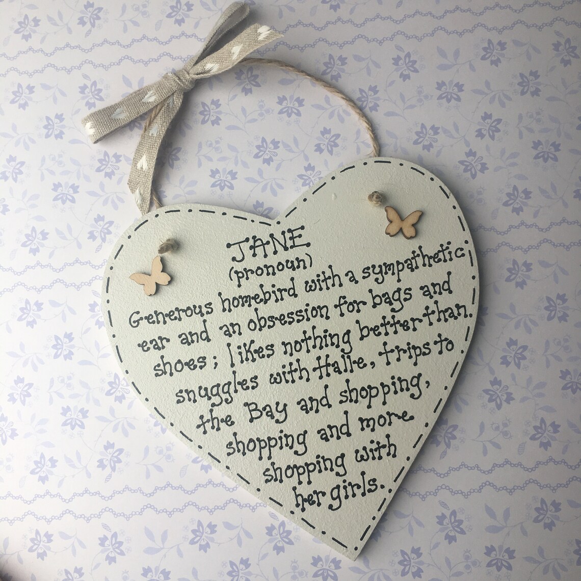 Personalised Name Definition Plaque customised name meaning Etsy