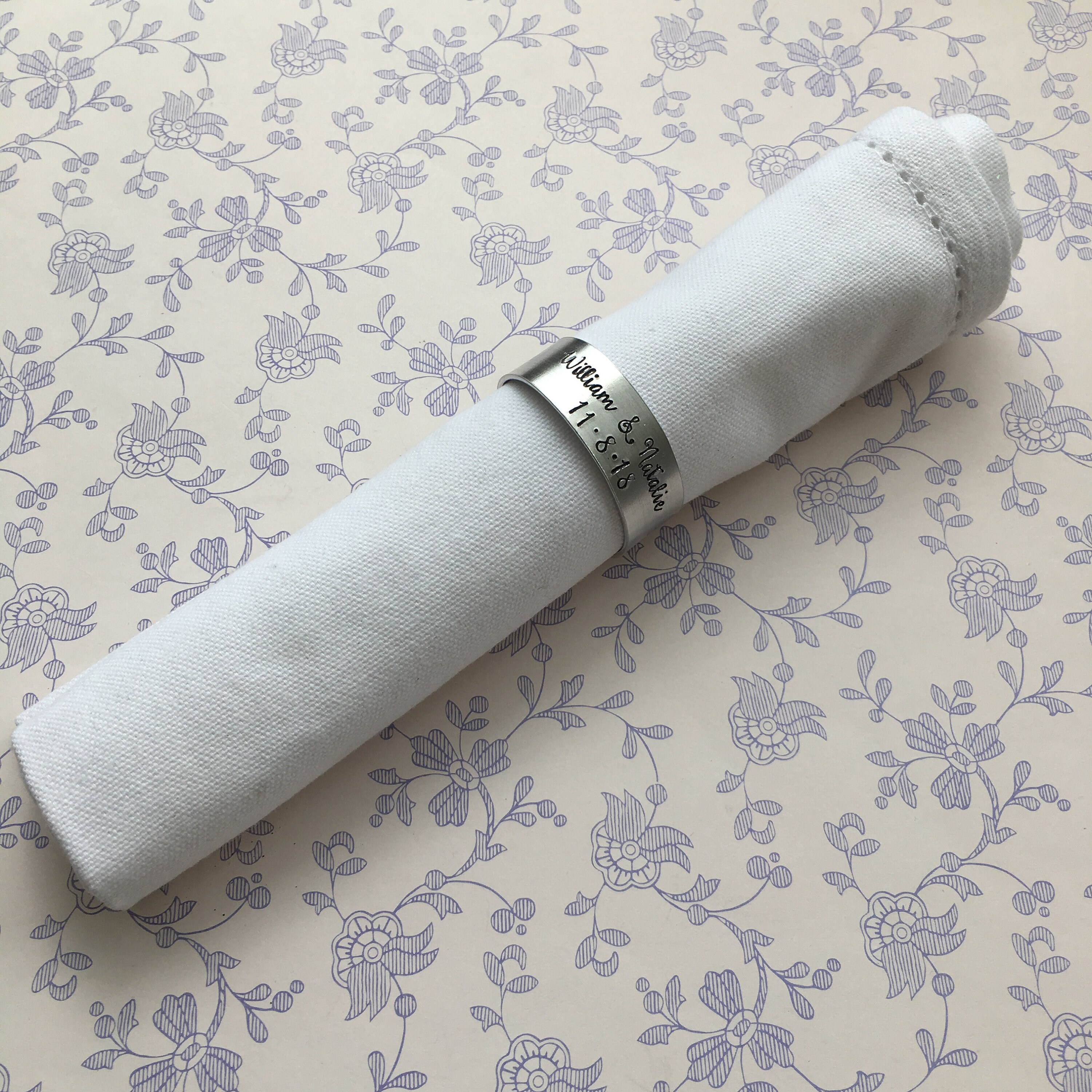 Personalised Napkin Rings - Etsy UK