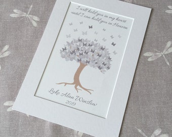 Baby Loss Butterfly Tree Digital Download