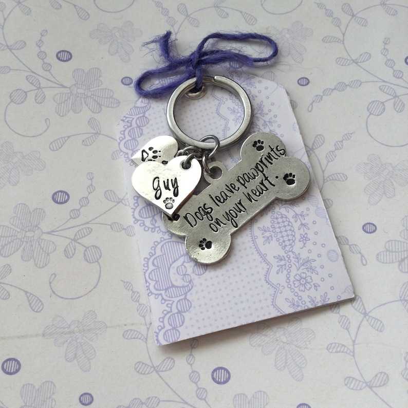 Dog Bone Keyring image 1