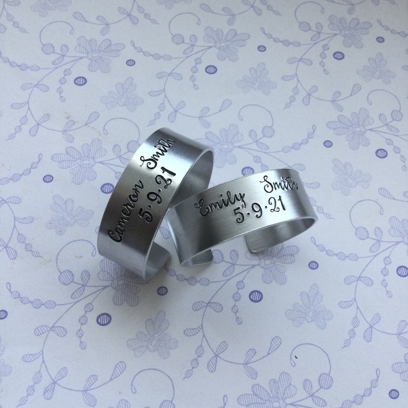 Personalised Napkin Rings Etsy UK