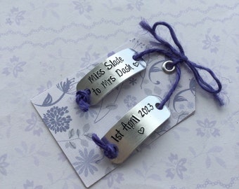 Bridal Shoe Trainer Tags